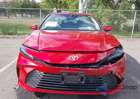 2025 Toyota Camry Le из США, поврежденный, VIN 4T1DBADK5SU016585